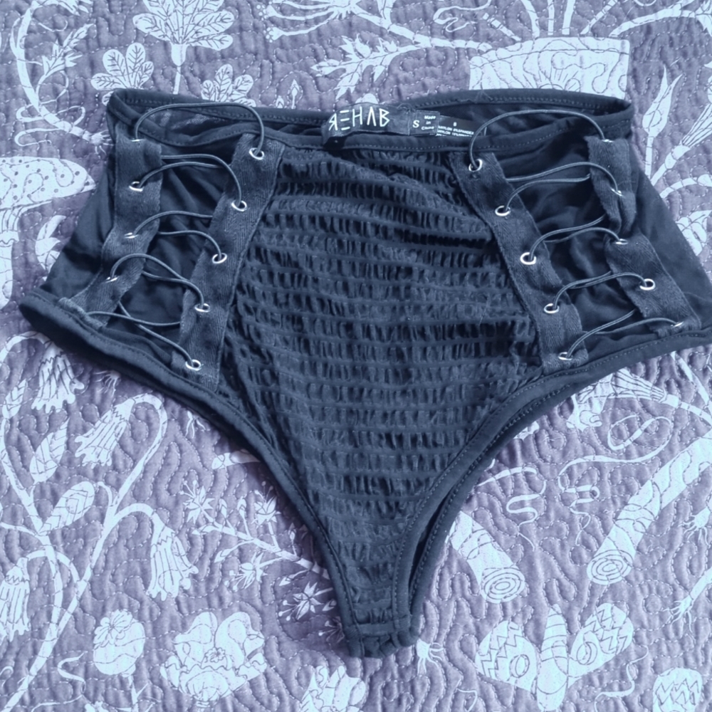 Rehab mesh goth underwear